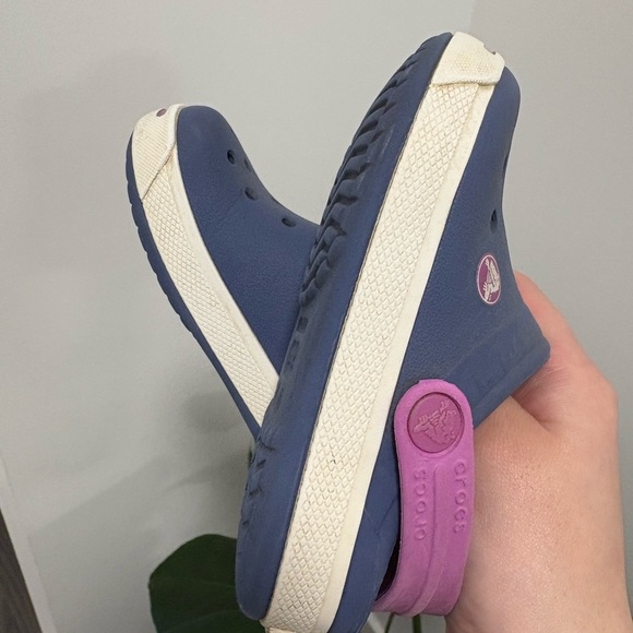 Crocs Kids Crocband Clog Purple Blue Kid's Size 6-7 - Picture 7 of 13